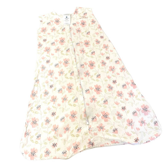 Halo Pajamas Halo Sleep Sack Swaddle Large 218mo White Pink Floral